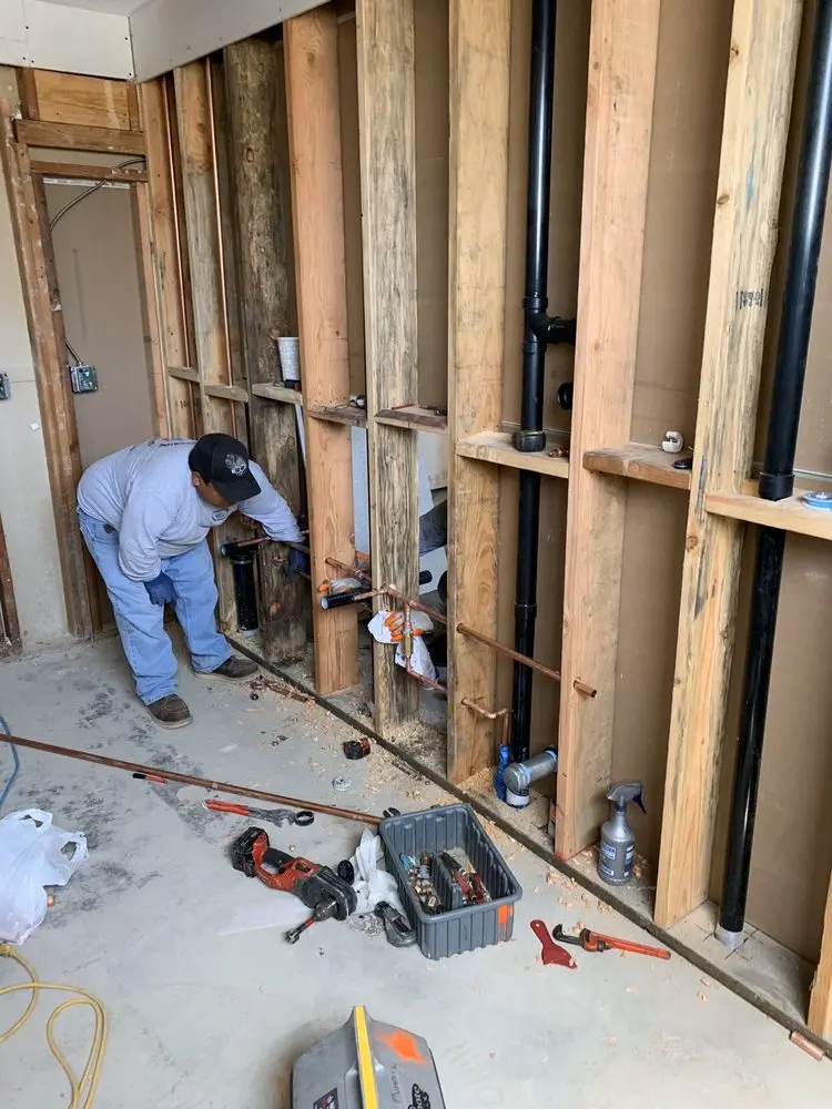 Commercial rough-in plumbing for Trenchless Sewer Repair in Crane's Landing